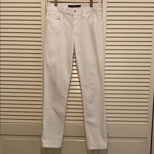 Joe’s Jeans White Skinny Ankle Jeans